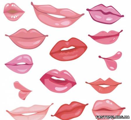 Зображення, постер Lips Icon - Иконки губ