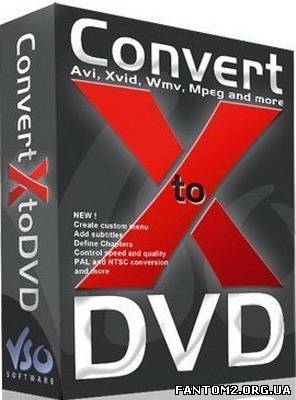 Зображення, постер VSO ConvertXtoDVD 5.0.0.26 Final скачать программу