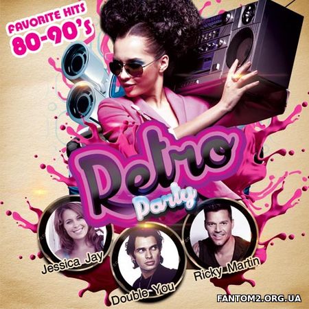 Зображення, постер Diskoteka Retro Party. 80-90's. Favorete Hits. Зарубежный вы